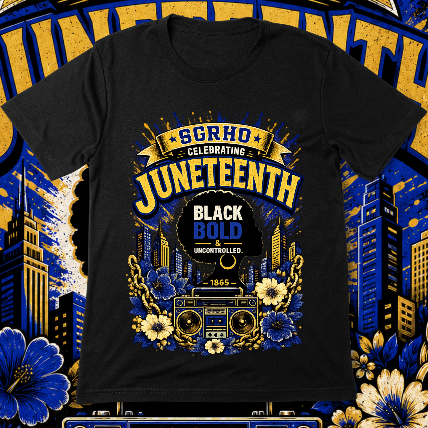 SGRHO Celebrating Juneteenth T-shirt
