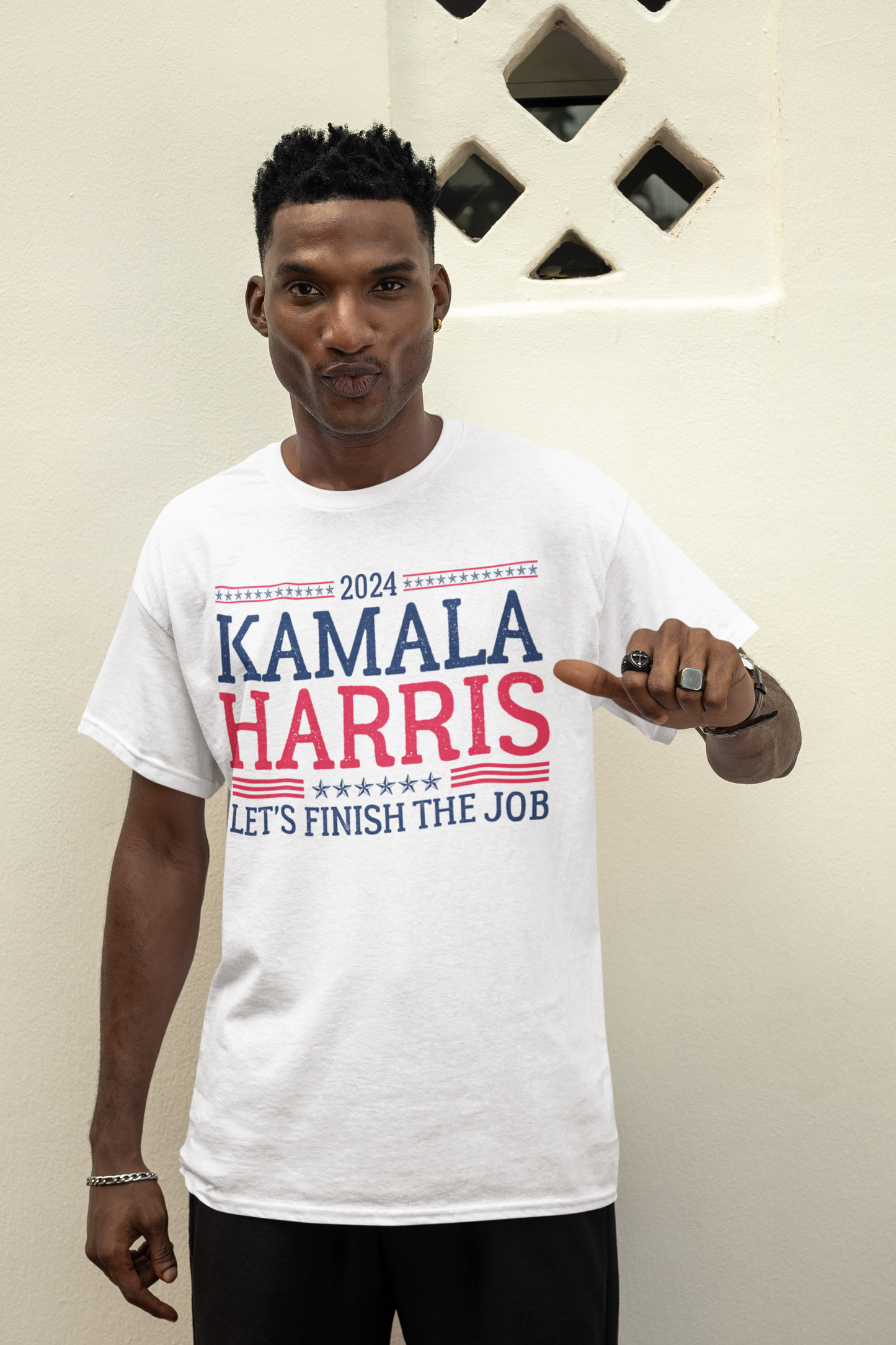 Kamala Harris 2024 Let’s Finish The Job T-shirt