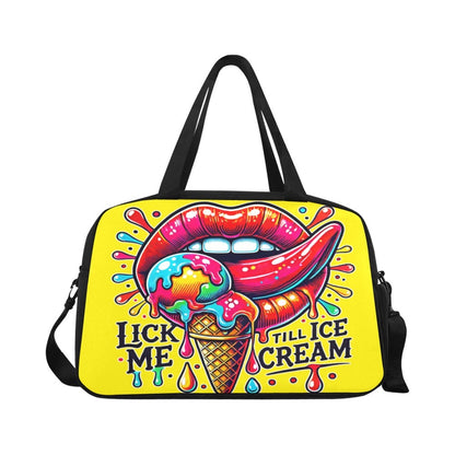 Lick Me Till Ice Cream Gym/Weekend Bag