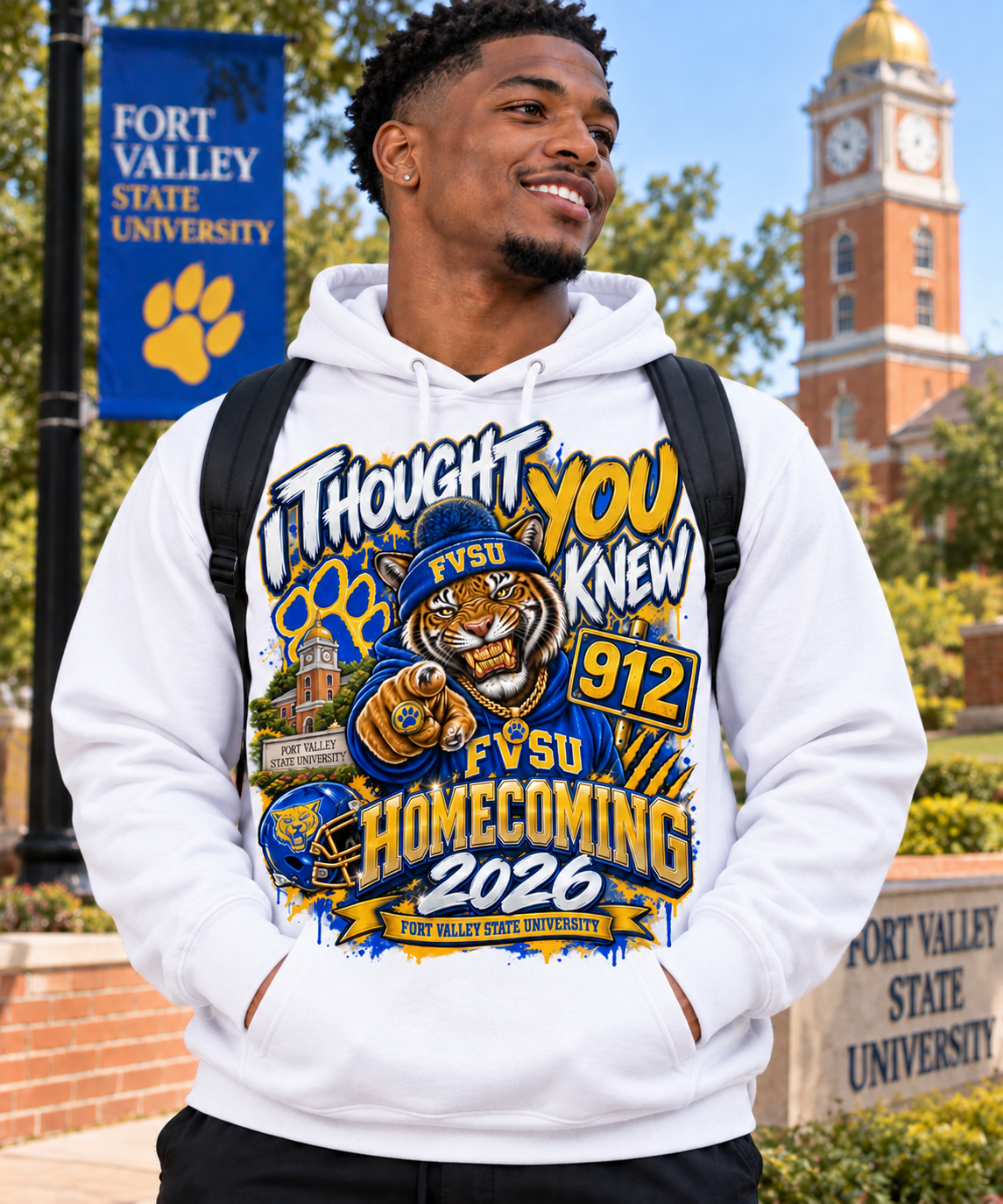I Thought You Knew Fort Valley State University Hoodie