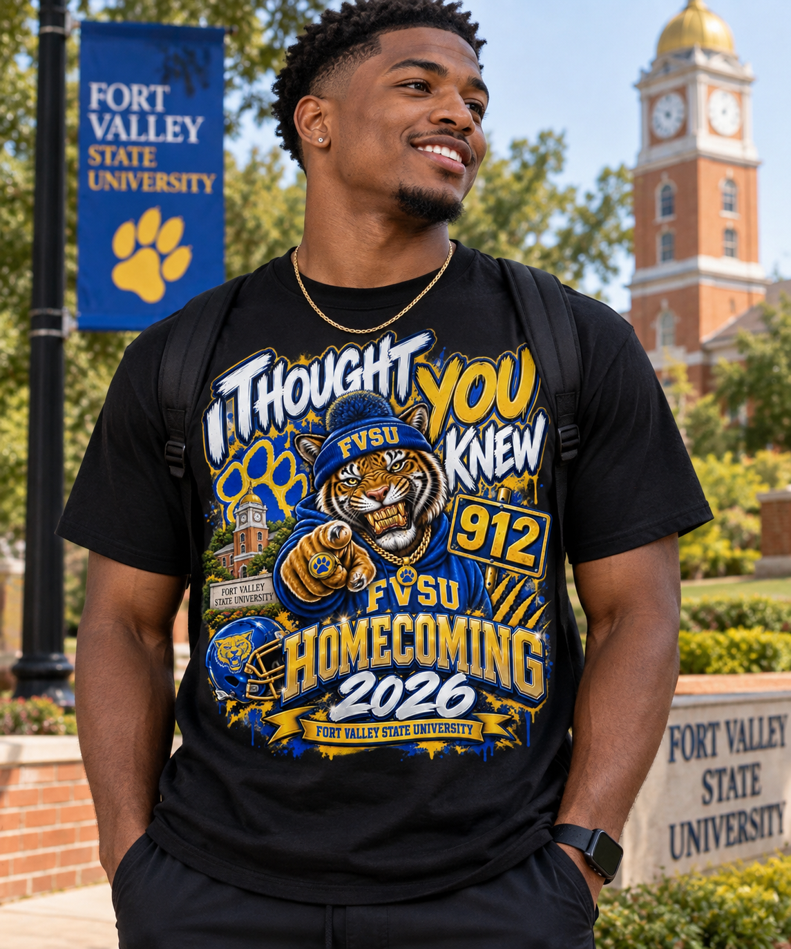 I Thought You Knew Fort Valley State University Homecoming T-shirt
