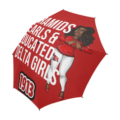 Pyramids Pearls & Educated Delta Girls Umbrella