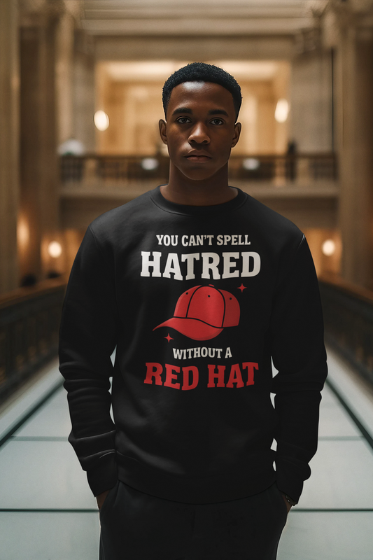 You Can’t Spell HATRED Without A RED HAT Sweatshirt