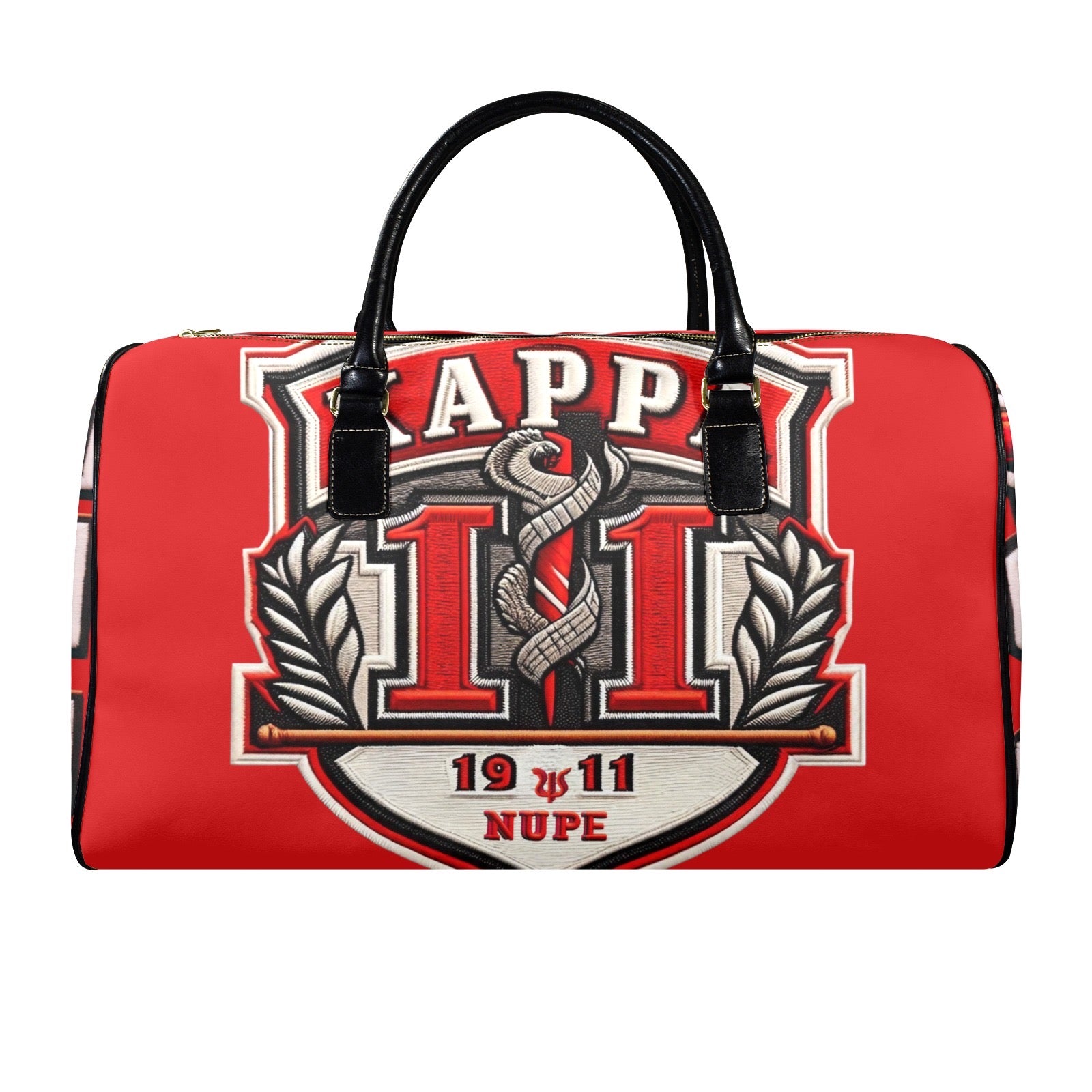 Nupe Kappa Alpha Psi Duffle Bag Kappa Alpha Psi Nupe Leather