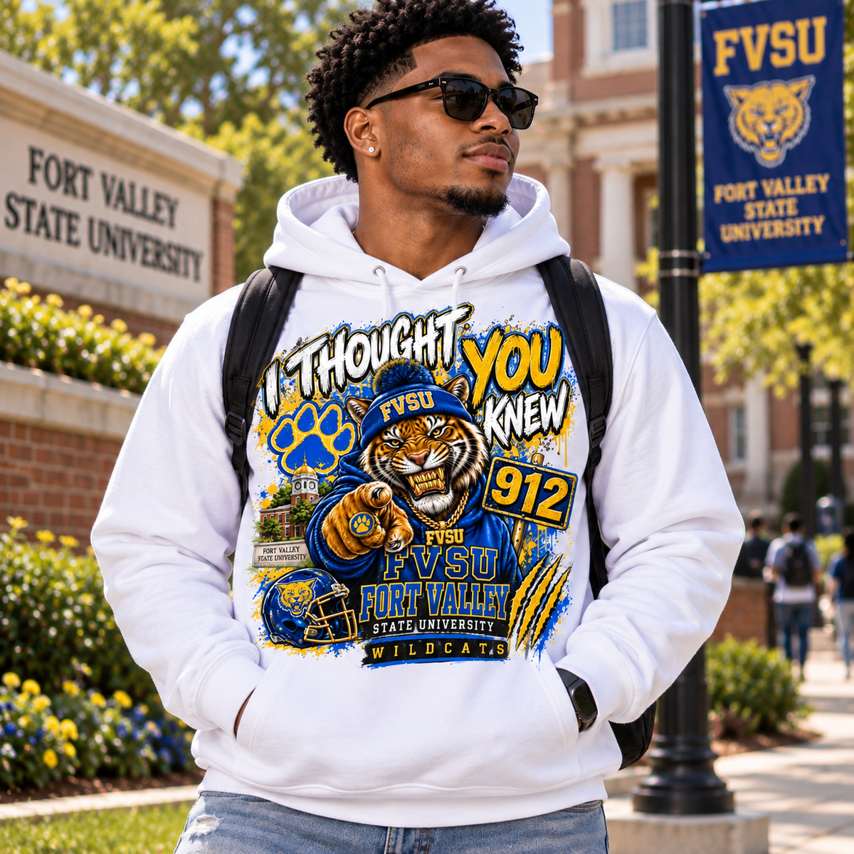 I Thought You Knew Fort Valley State University Hoodie
