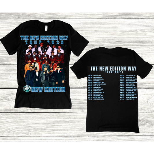 NE The New Edition Tour 2026 T-shirt