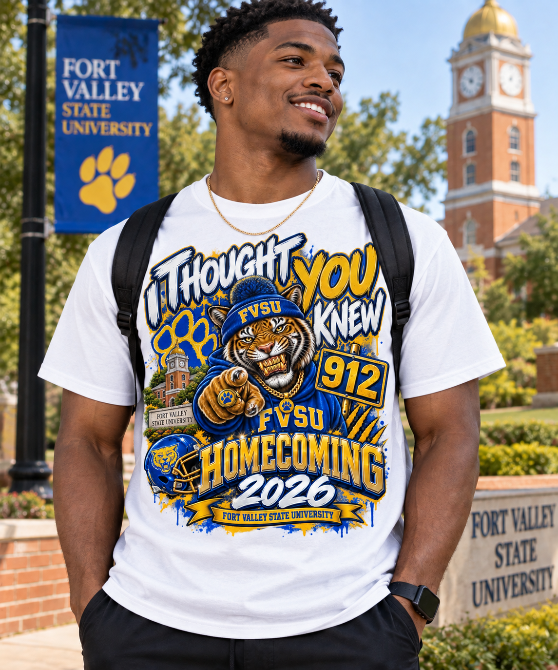 I Thought You Knew Fort Valley State University Homecoming T-shirt