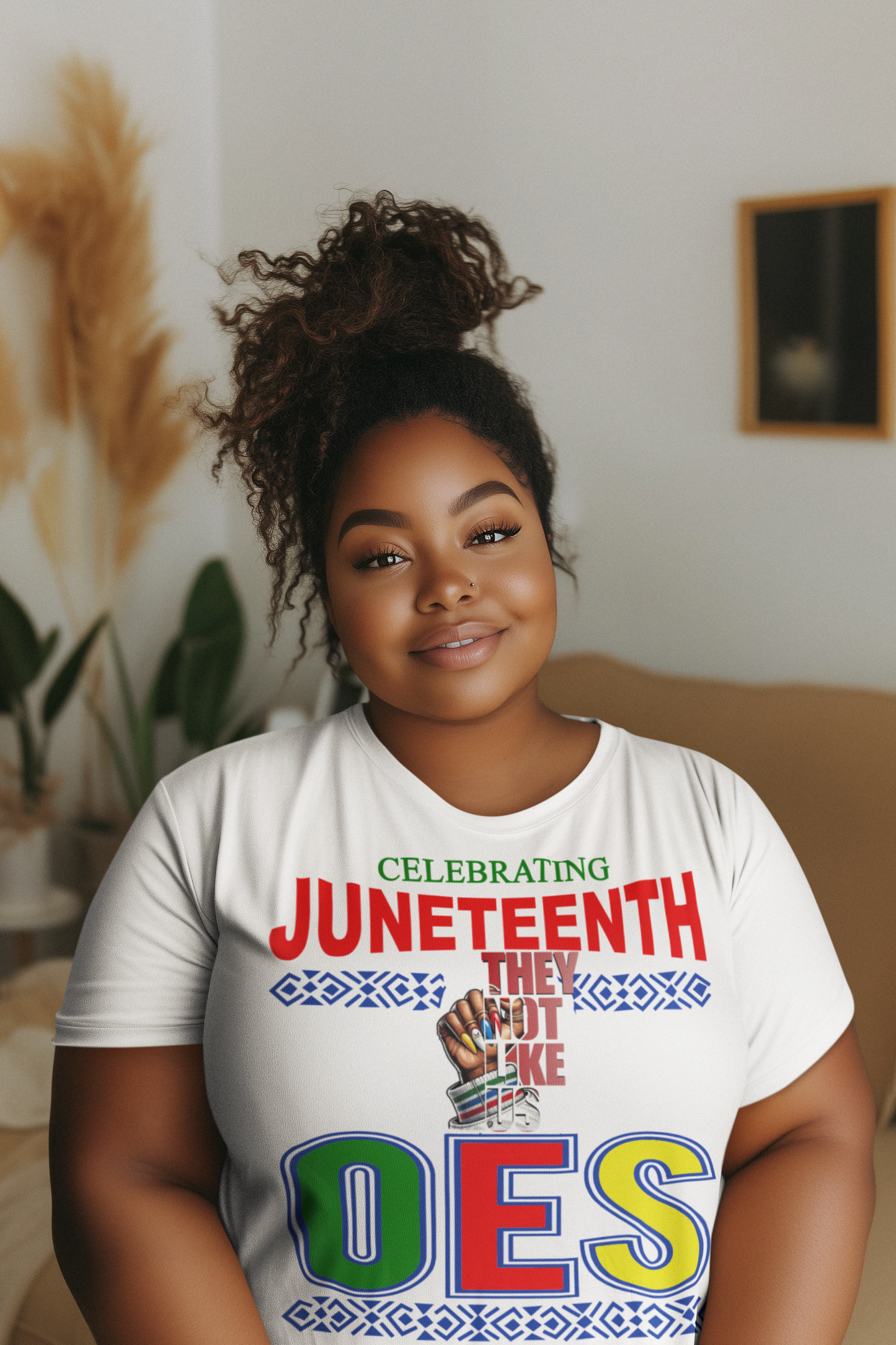 OES Celebrating Juneteenth They Not Like Us T-shirt