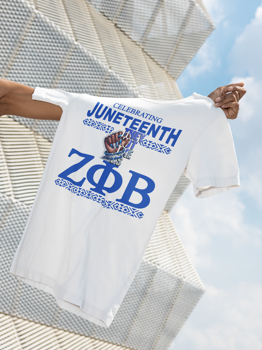 Zeta Phi Beta Celebrating Juneteenth They Not Like Us T-shirt
