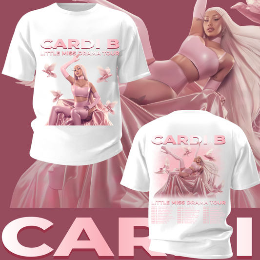 Cardi B Am I The Drama Tour T-shirt
