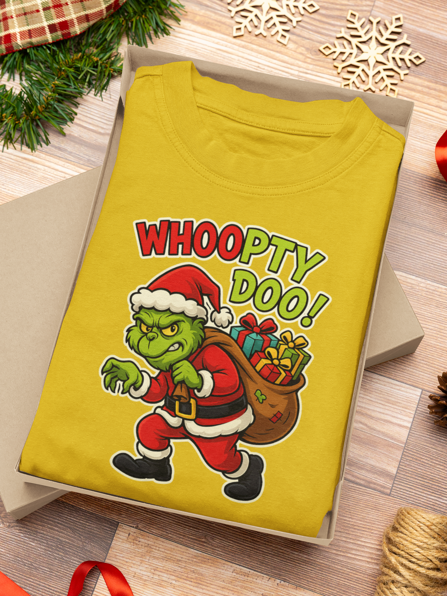 Grinch Whoopty Doo Christmas T-shirt