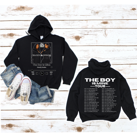 Brandy And Monica The Boy Is Mine Tour Spotify Hoodie