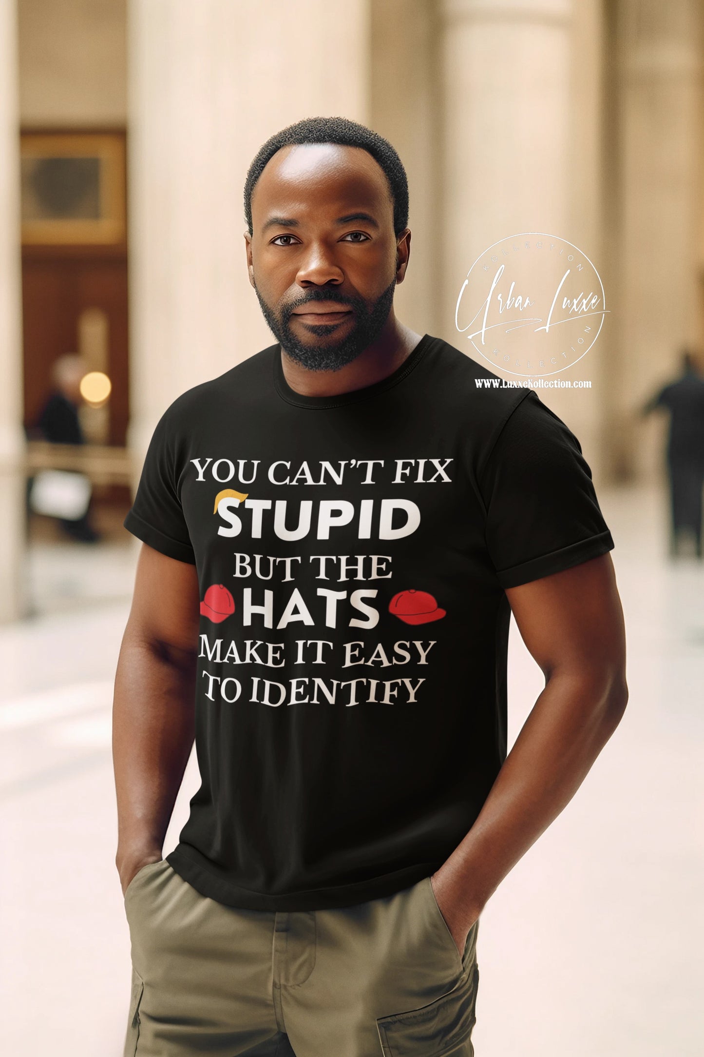 You Can’t Fix Stupid But The Red Hats Make it Easy To Identify T-shirt