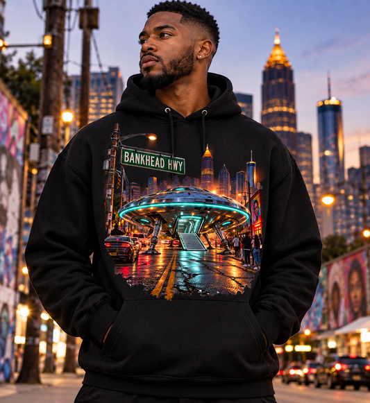 Bankhead Hwy Spaceship Hoodie