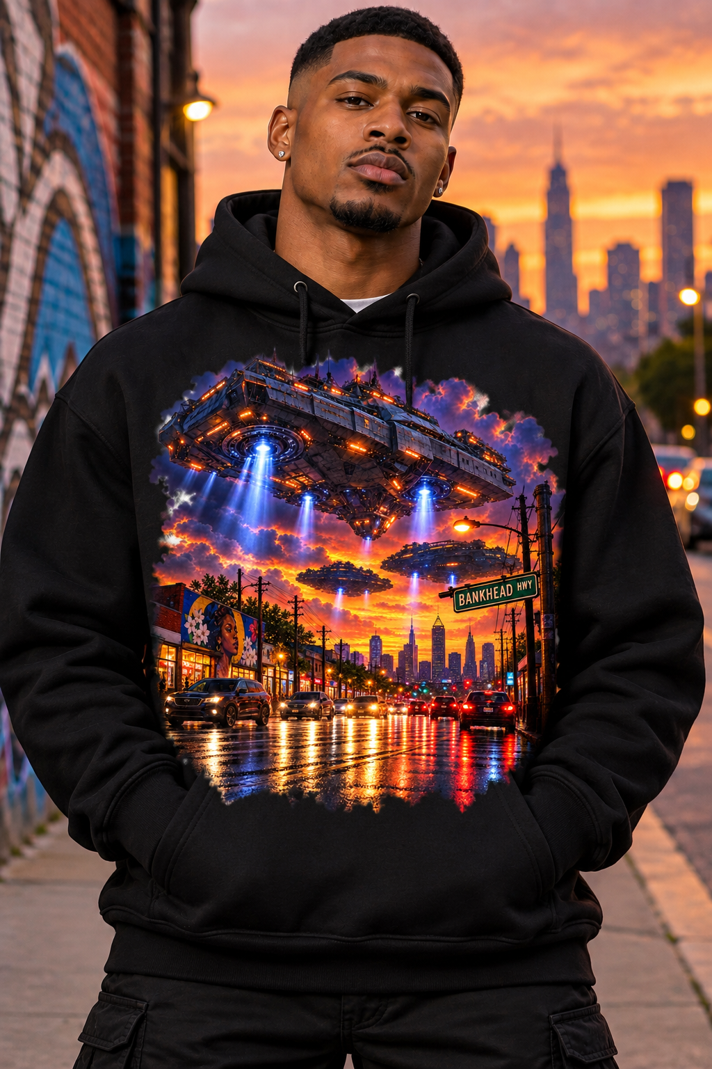 Bankhead Invasion Graphic Hoodie