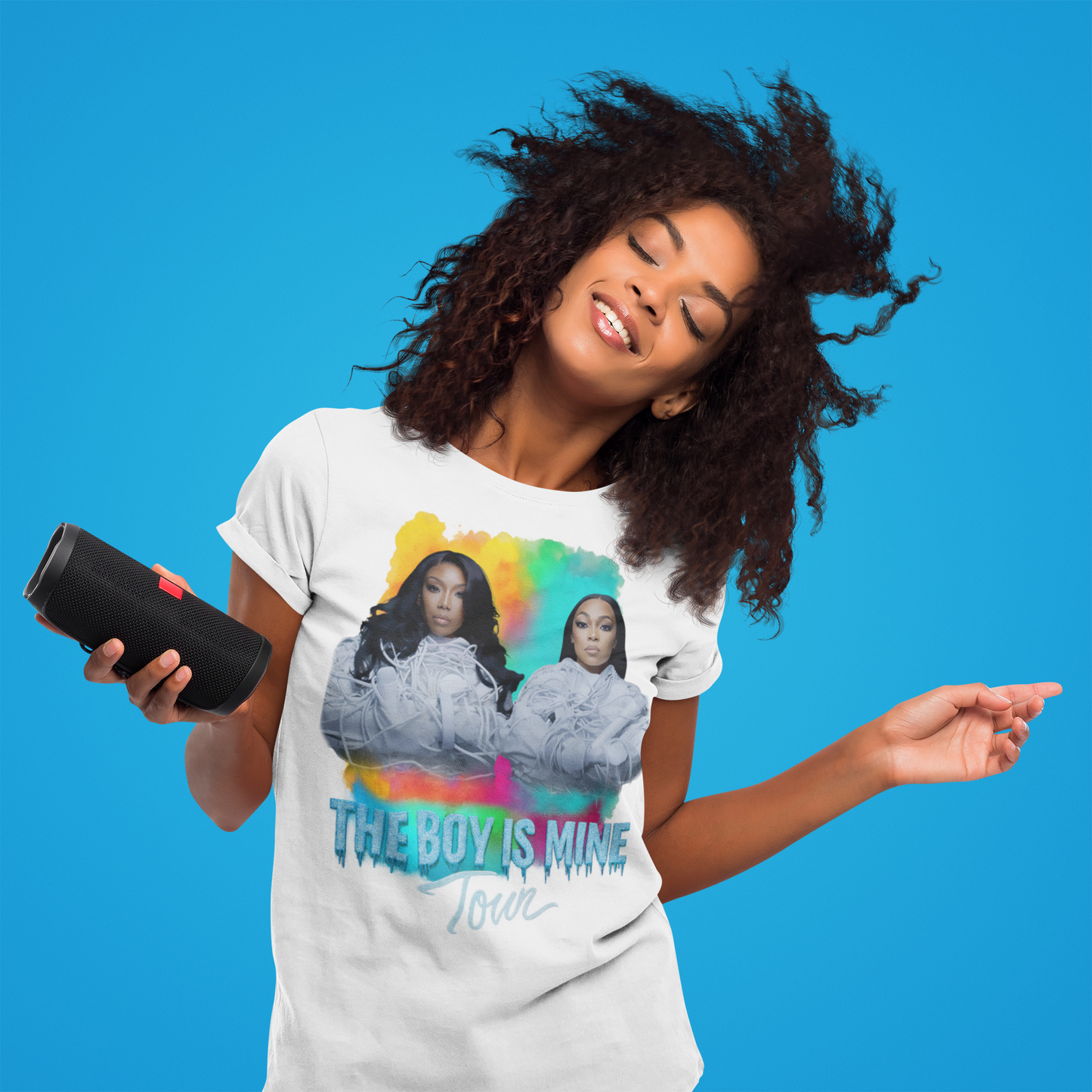 Monica and Brandy The Boy Is Mine Tour T-shirt