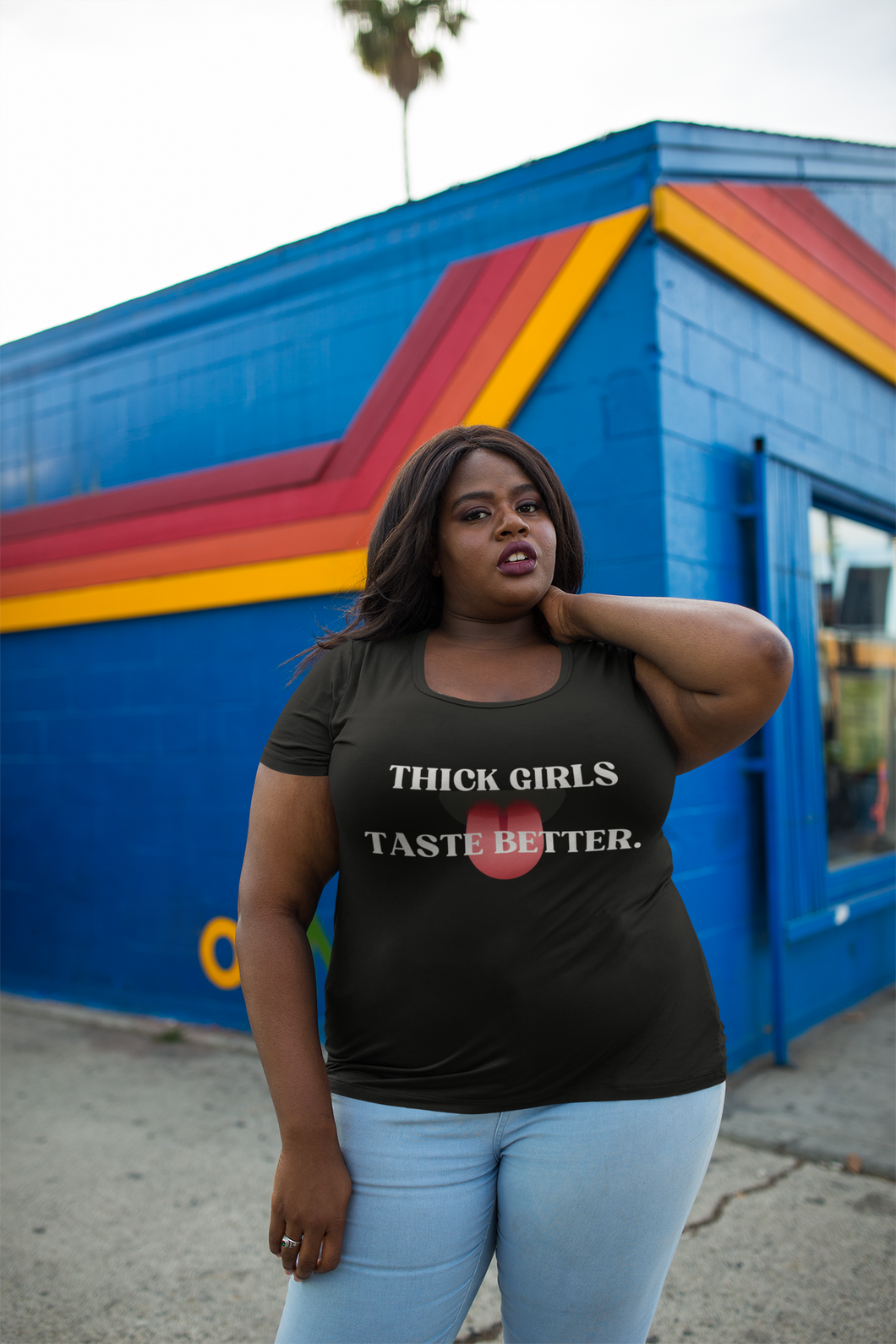 Thick Girls Taste Better T-shirt
