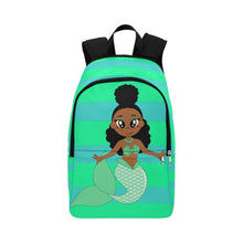 Load image into Gallery viewer, Sable The Chocolate Mermaid Backpack
