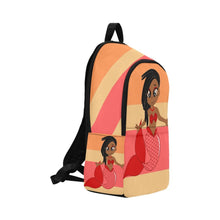Load image into Gallery viewer, Nikki The Chocolate Mermaid Backpack