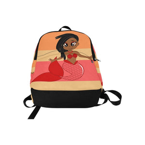 Nikki The Chocolate Mermaid Backpack