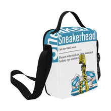 Load image into Gallery viewer, Sneakerhead Definition Kids Crossbody Lunch Bag