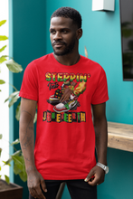 Load image into Gallery viewer, Steppin’ Into Juneteenth T-shirt