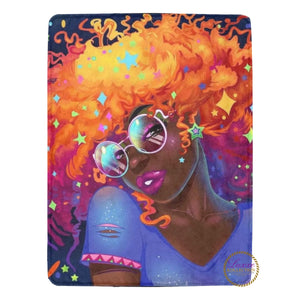 The Cosmo Fro Fleece Blanket