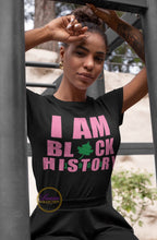 Load image into Gallery viewer, I Am Black History 1908 AKA T-shirt
