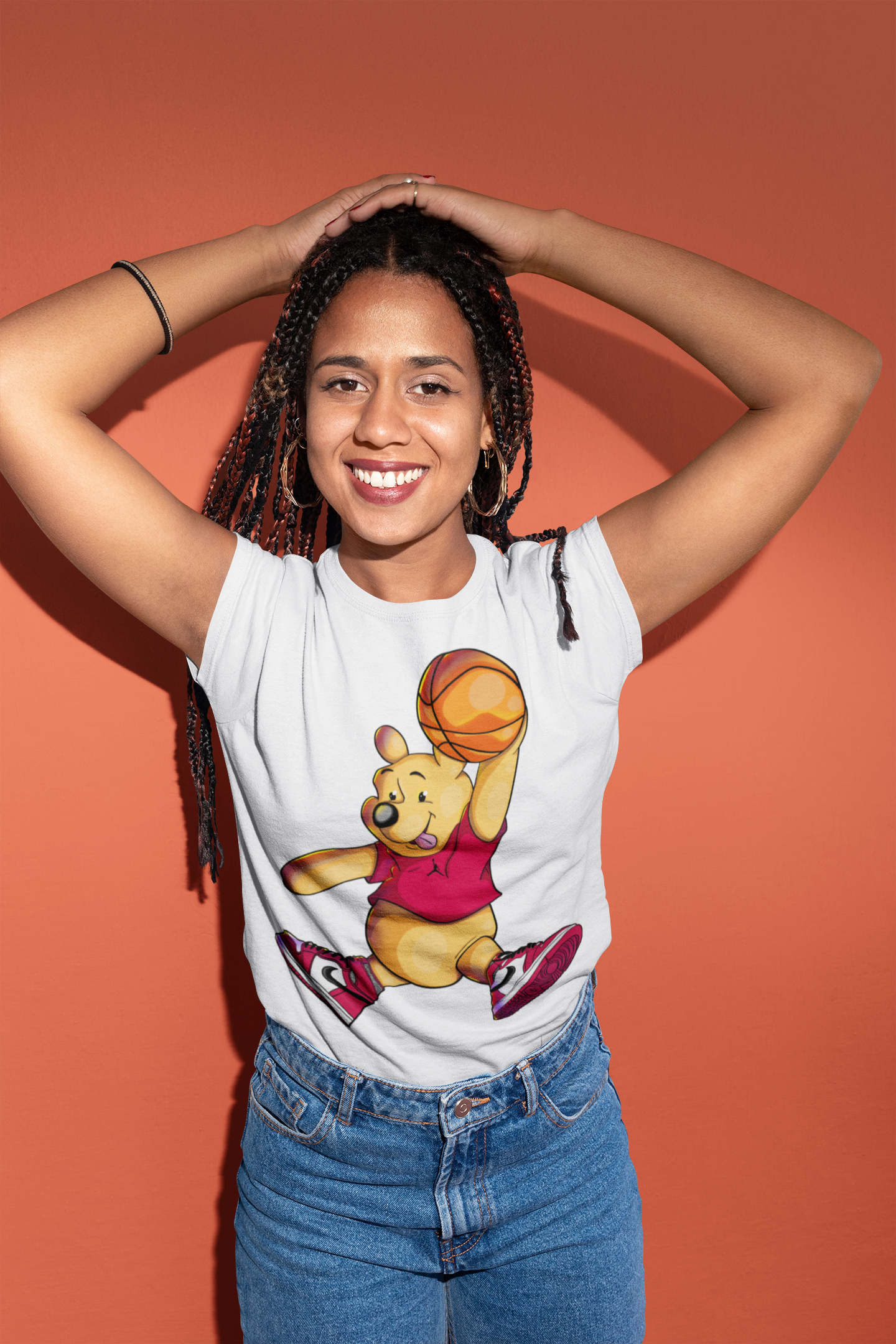 JumpMan Pooh Sneakerhead T-shirt