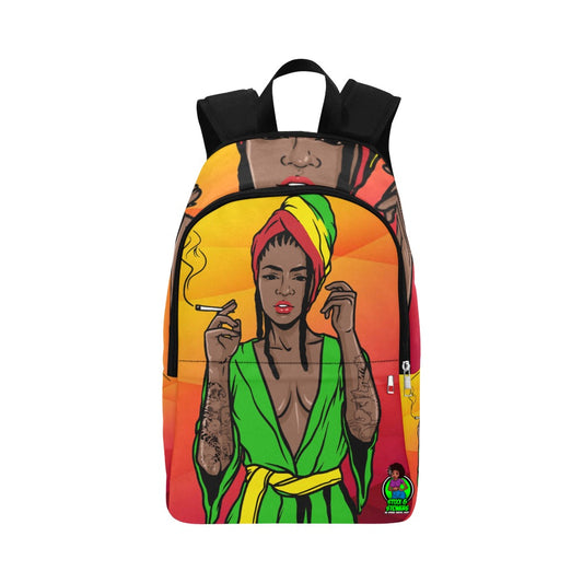 Sunset Rasta Girl Backpack
