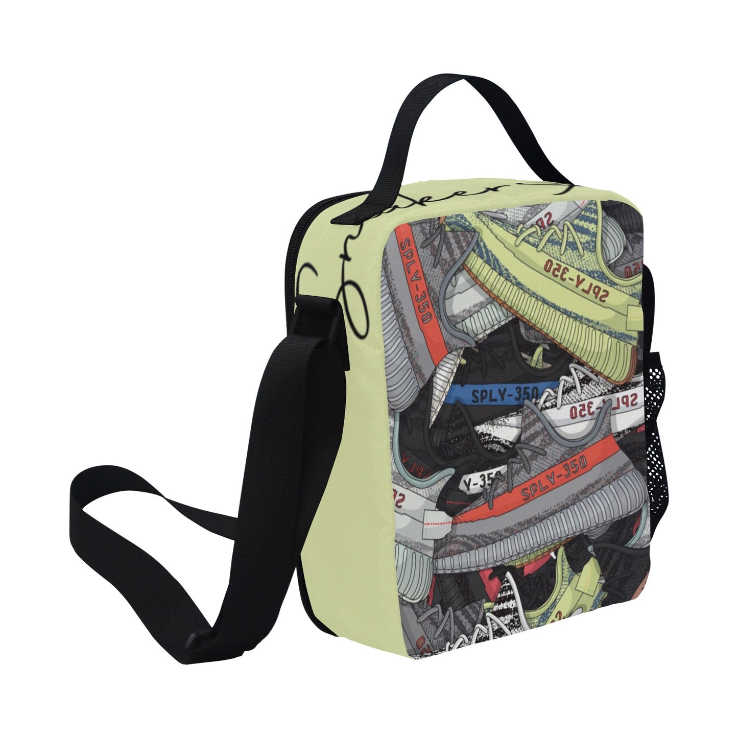 Yeezy Sneaker Addict Kids Crossbody Lunch Bag