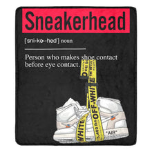Load image into Gallery viewer, Sneakerhead Definition Fleece Blanket
