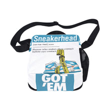 Load image into Gallery viewer, Sneakerhead Definition Kids Crossbody Lunch Bag