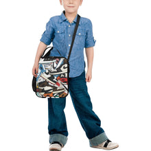 Load image into Gallery viewer, Mid 1’s Sneaker Addict Kids Crossbody Lunch Bag