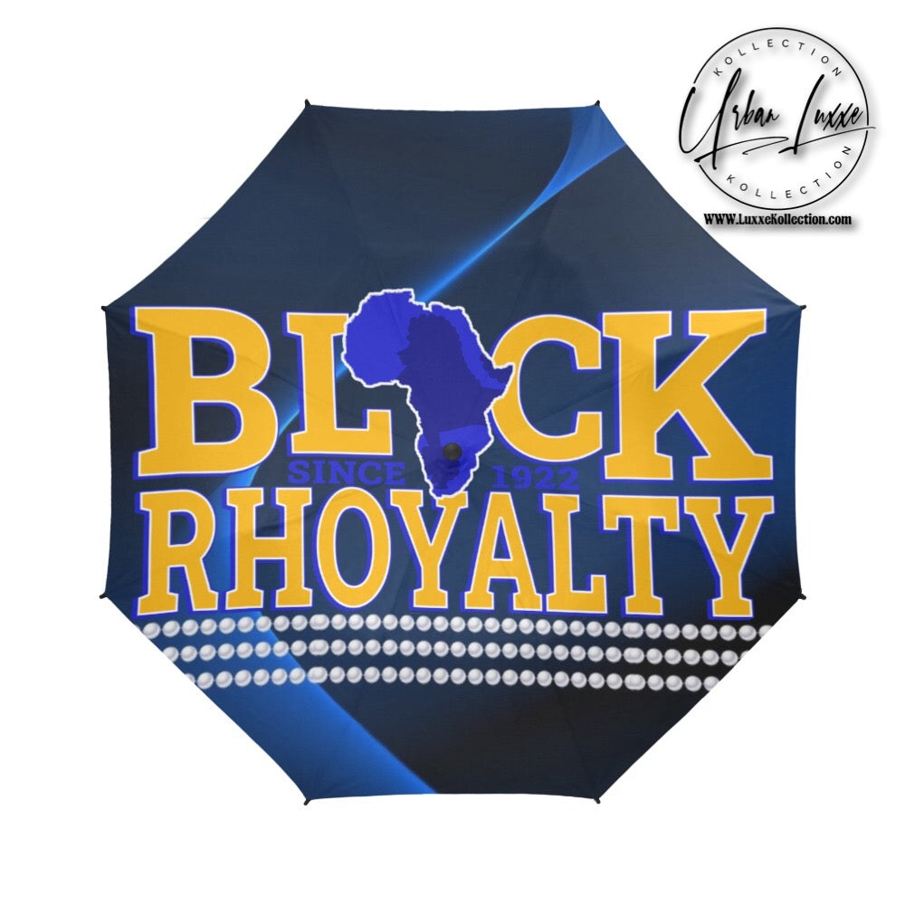 Black Rhoyalty (Pearls) Umbrella