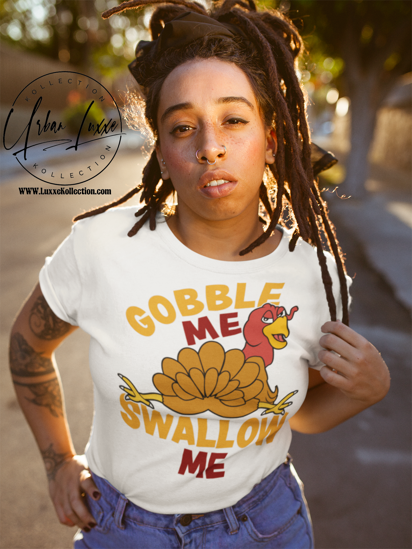 Gobble Me Swallow Me T shirt Urban Luxxe Kollection