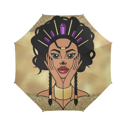 Black Goddess Umbrella