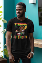 Load image into Gallery viewer, Steppin’ Into Juneteenth T-shirt
