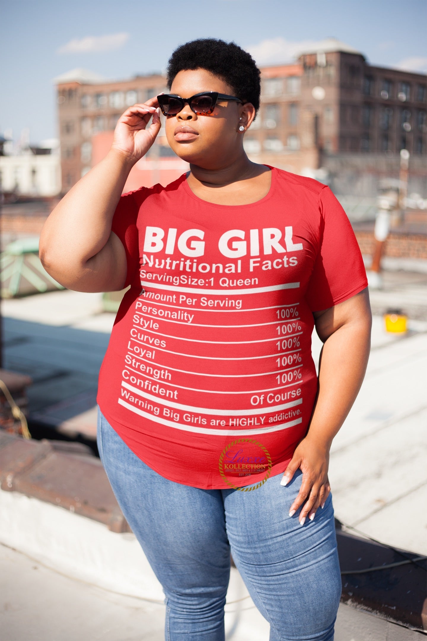 Big Girl Nutritional Facts T-shirt