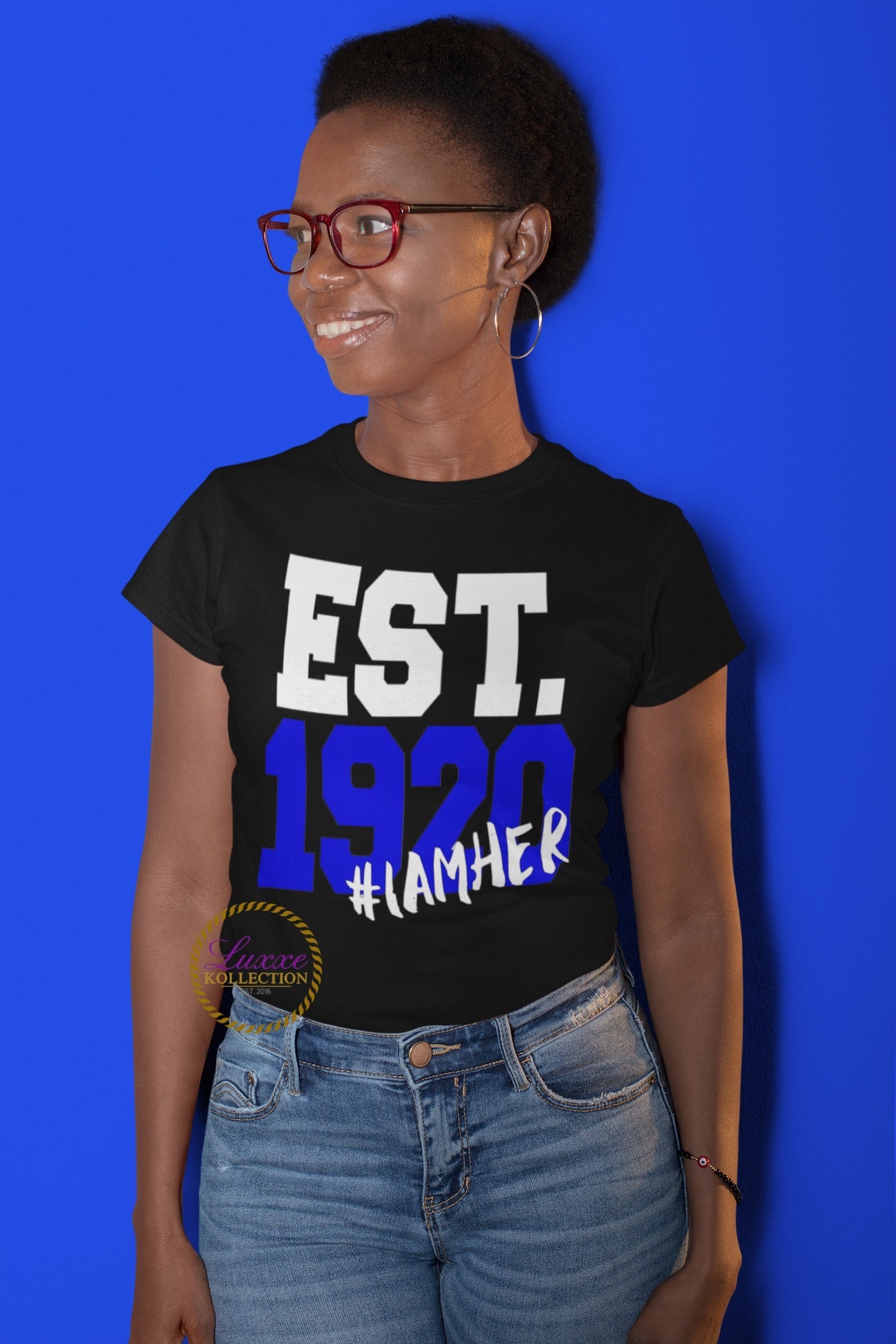 EST. 1920 #IAMHER Zeta Phi Beta T-shirt