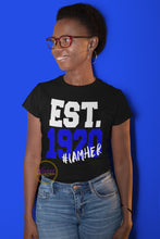 Load image into Gallery viewer, EST. 1920 #IAMHER Zeta Phi Beta T-shirt