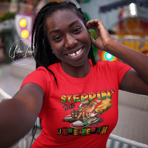 Steppin’ Into Juneteenth T-shirt