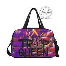 Load image into Gallery viewer, Trap Queen Gym/Overnight Bag 