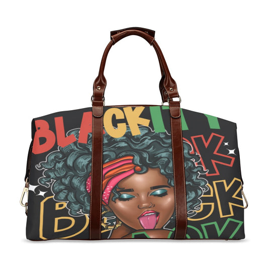 Blackity Black Black Travel Bag