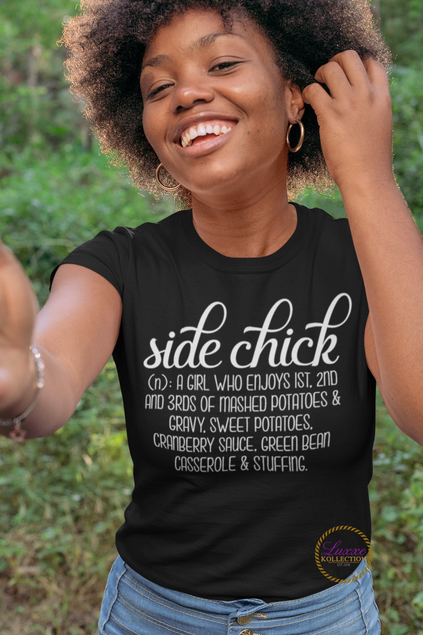 Side Chick Holiday T-shirt
