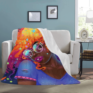 The Cosmo Fro Fleece Blanket
