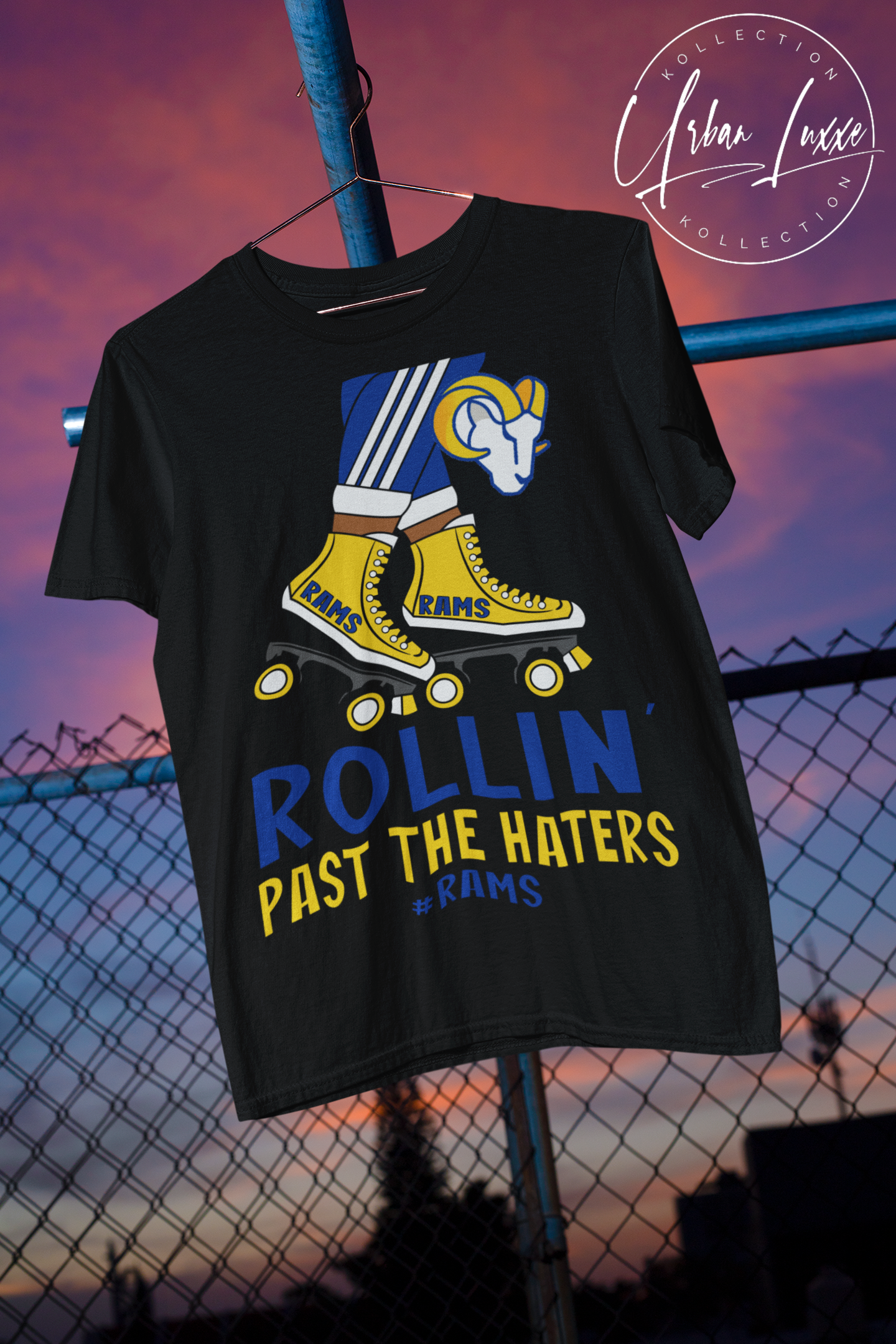 Rollin’ Past The Haters Los Angeles Rams T-shirt