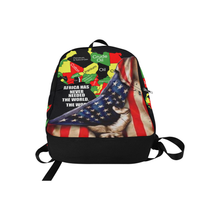 Load image into Gallery viewer, Africa Has Never Needed The World Backpack