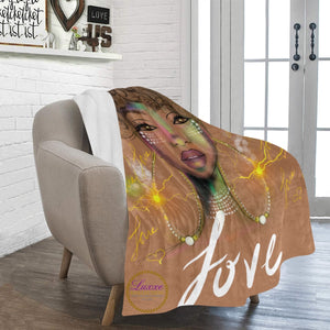 Love Goddess Fleece Blanket