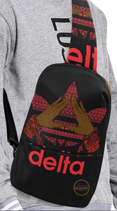 Delta Sigma Theta Hand Sign Chest Bag 2